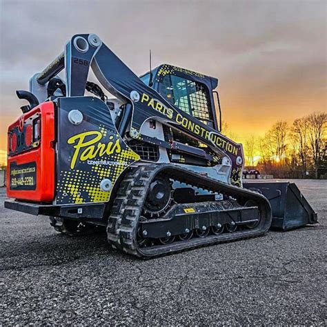 skid steer wrap|custom loader wraps.